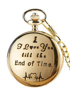 Generic " An imported classic pocket watch with an unparalleled luxurious appearance, made of durable, high-quality metal" 