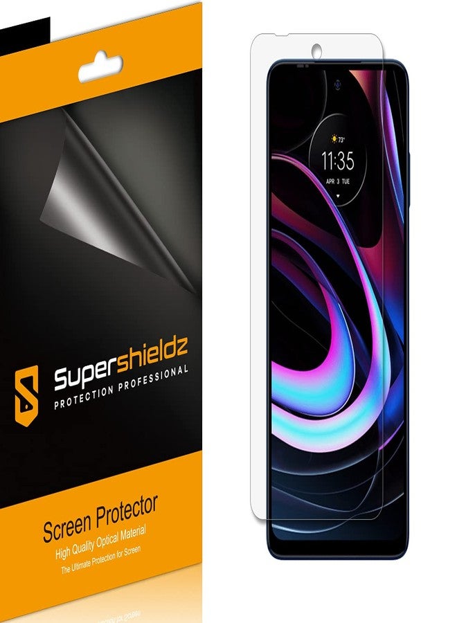 Supershieldz (6 Pack) Designed for Motorola Edge (2021) / Motorola Edge 5G UW Screen Protector, High Definition Clear Shield (PET) - Image 1