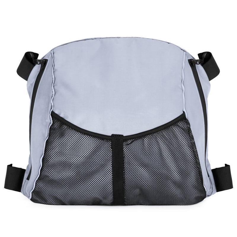 Kayak Mesh Storage Made Of Water-Resistant Oxford With 2 Side Zippers - 2 Mesh Pouches For Kayaking Chair - Image 1