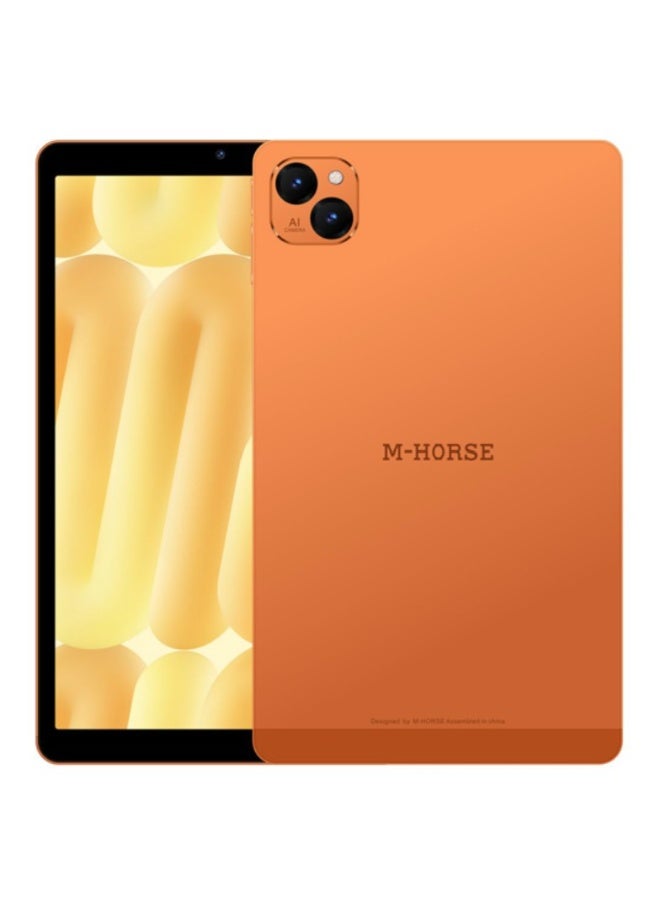 إم-هورس تابلت M-HORSE A9 Mini بشريحة اتصال 4G – شاشة 8.8 بوصة HD+ – رام 12 جيجابايت – ذاكرة 256 جيجابايت – بطارية 5000mAh – أندرويد 15 برتقالي - Image 1