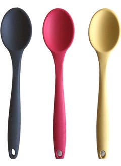 Bybirgül Large Size Fireproof Non-Stick Silicone 3-Piece Spatula Spoon Set Anthracite, red, yellow Color 3 Pieces - pzsku/ZA56017CD9910995CD702Z/45/_/1731155375/3f215f40-3c93-4dbd-8b77-5ebdc28da466