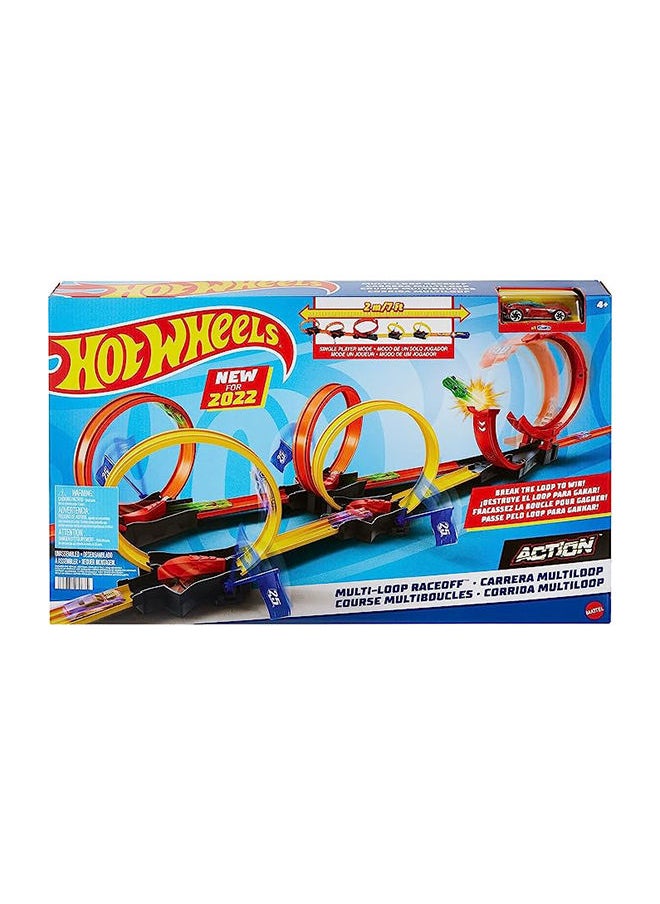 Hot Wheels Hw Action Multi Loop Race-Off  - Image 1