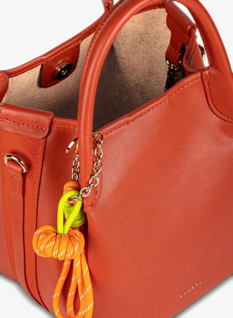 Vincci Orange Women Top Handle Shoulder Bag for Women | Best Price UAE