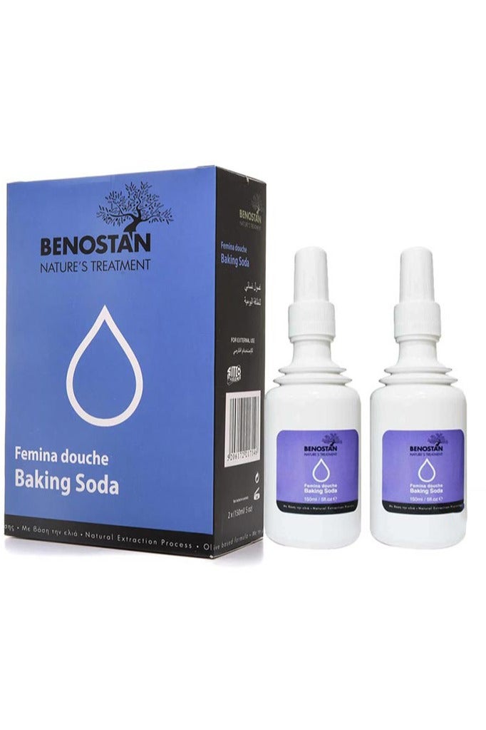 BENOSTAN غسول بيكربونات الصوديوم فيرمينا 150 مل 2 حبة