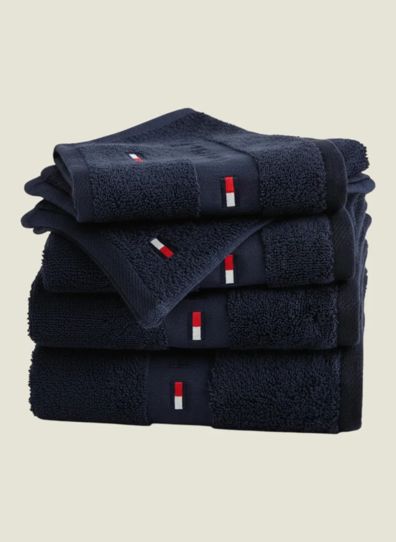 Tommy Hilfiger  Tommy Hilfiger 520 GSM Legend Towel - 100x150cm  | Best Price UAE
