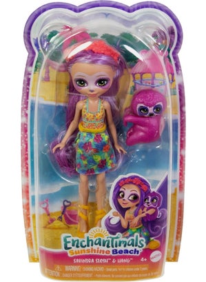 ENCHANTIMALS Popular Character Dolls Sunshine Beach FNH22-HRX82  - Image 4