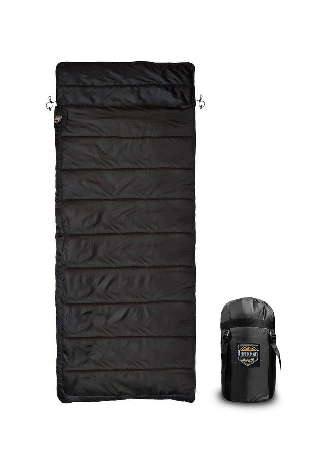 RhinoKraft Camping Sleeping Bag - 3 Season Warm & Cool Weather - Summer, Spring, Winter, Lightweight, for Adults & Kids - Camping Gear Equipment, Traveling and Outdoors - Image 1