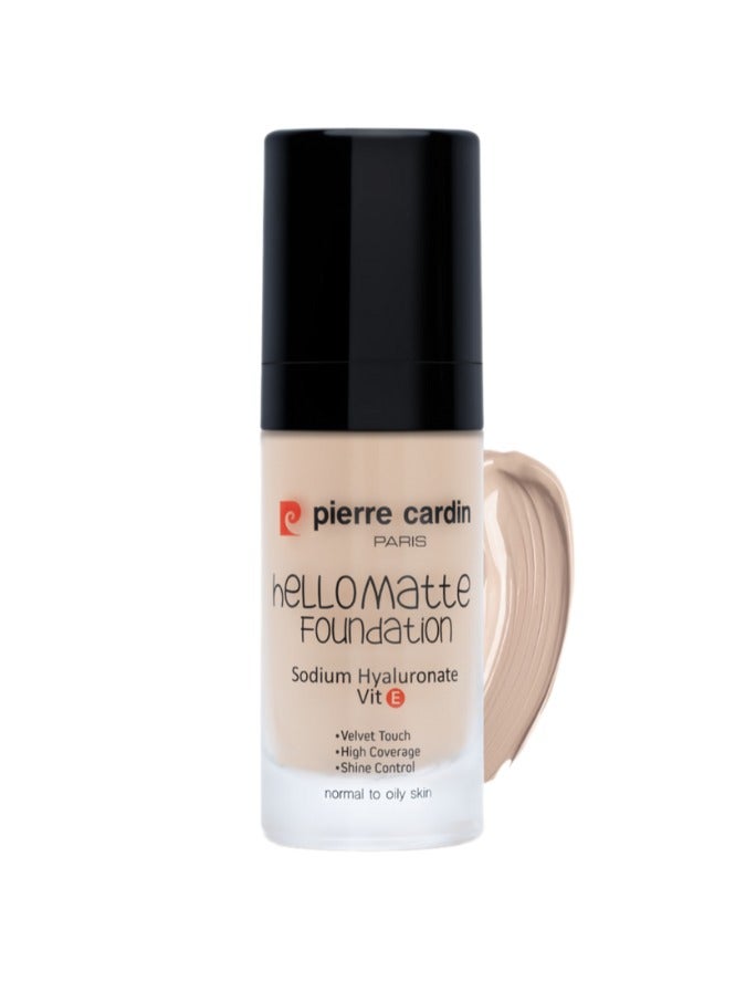 Pierre Cardin Hello Matte Foundation Fair 306 - Image 2