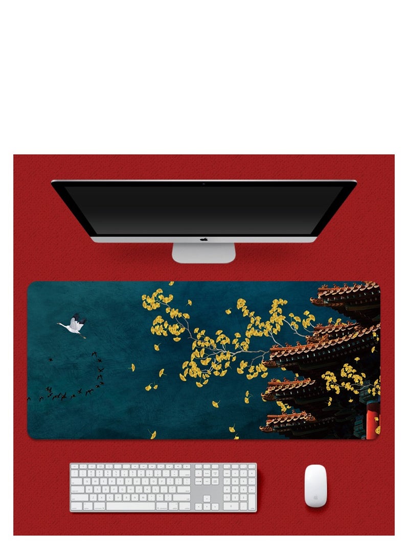 Y&D Large Mouse Pad Extended Gaming Mouse Pad Non-Slip Rubber Base Mouse pad Office Desk Mat Smooth Cloth Surface Keyboard Mouse Pads for Computers 800 X300 X 3mm  - Image 1