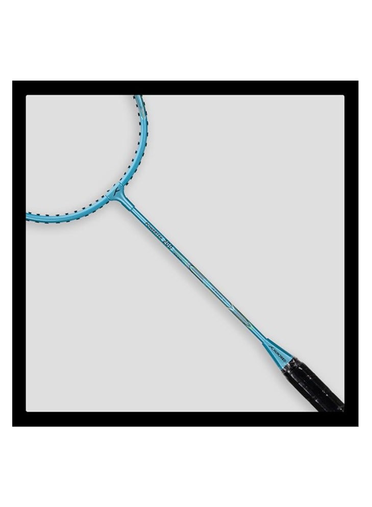HUNDRED Powertek 200 PRO Badminton Racquet with Head Cover | Size: Standard, Grip Size : G5 | Strung | Aluminium | For Intermediate Players | Weight: 92 grams | Maximum String Tension - 18-20lbs - Image 5