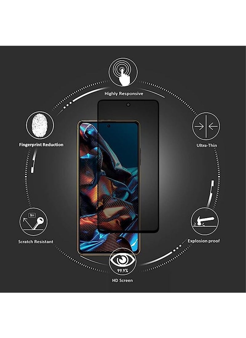 ماركة غير محددة الدخن بوكو X5 برو / Redmi Note 12 برو 5G الخصوصية خفف من الزجاج الخصوصية حامي الشاشة  - Image 2