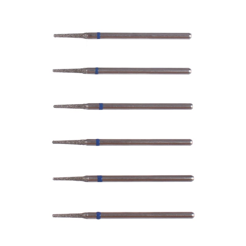 MZCMSL 6pcs Needle Shaped Cuticle Drill Bits for Manicure Under Nail, 3/32 shank Diamond Nail Bit - Image 3
