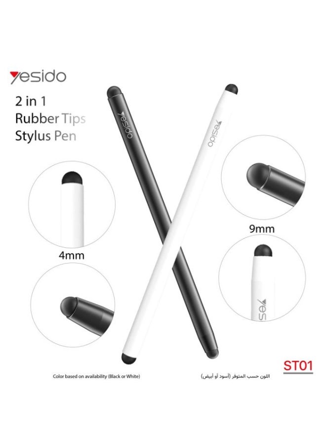 YESIDO ST01 Professional Dual-Tip Stylus (9mm) High-Precision Touch Pen - Compatible with All iOS, Android, and Windows Devices - Image 4