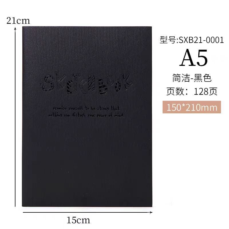 Simple Sketchbook Thickeneded 16K/32K Art Professional Drawing Book Beginner Sketchbook A4 Graffiti Blank Book - Image 1