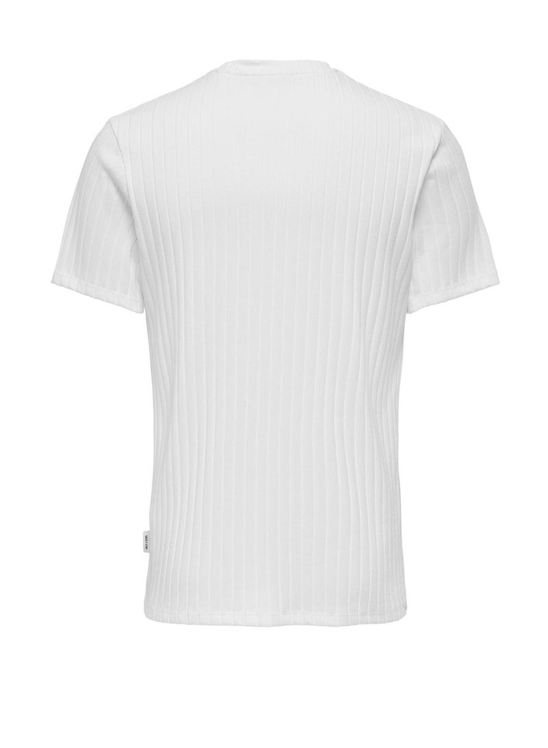 Only & Sons Brode Essential Crew Neck Short Sleeve T-Shirt - Image 2