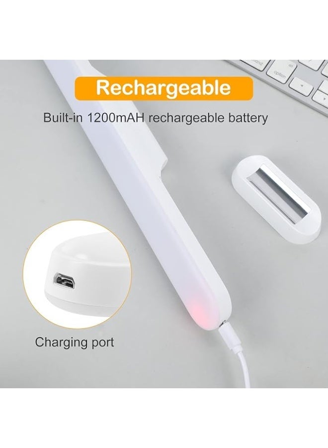 Sky-Touch Under Cabinet Lights，Rechargeable Battery Led Lights Ba，Dimmable Led Light Bar With 3 Color Modes， USb Rechargeable，Wall Shelf, Closet, Mirror, Bedside, Kitchen Lighting - Image 3