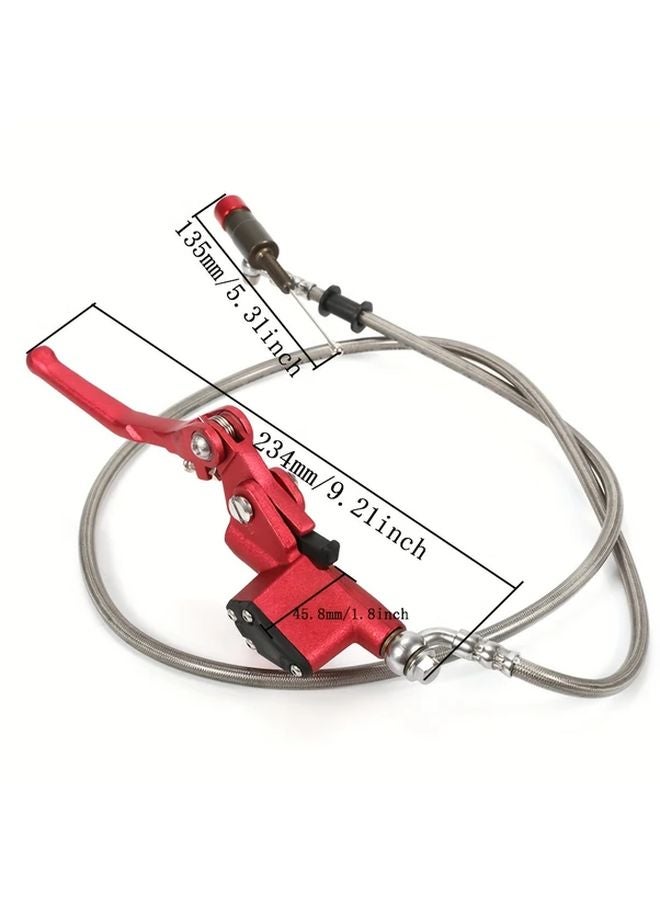 مجموعة قابض هيدروليكي عالمية للدراجات النارية 1200 مم مقبض ذهبي لهوندا سوزوكي دراجة بيت - Image 3