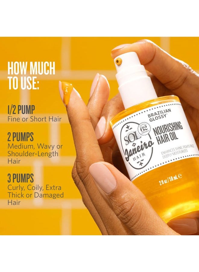 Sol de Janeiro - Brazilian Glossy Nourishing Hair Oil l Fights Frizz - Image 1