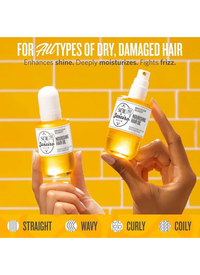 Sol de Janeiro Brazilian Glossy Nourishing Hair Oil l Fights Frizz  - Image 2