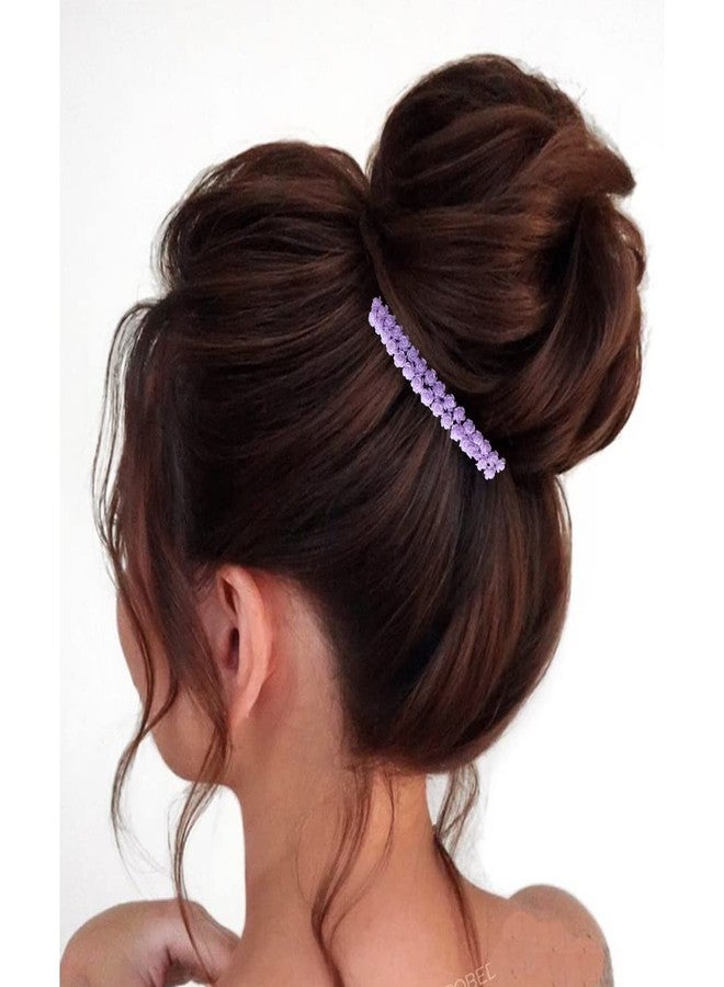 Hair Flare Artificial Flowwer Made Hair Barattes/Hair Comb Slides/Hair pins For Women and Girls-2530 - Image 5
