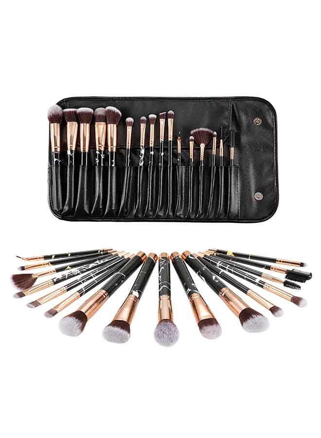 16-Piece Exquisite Makeup Brush Set Multicolour - Image 1