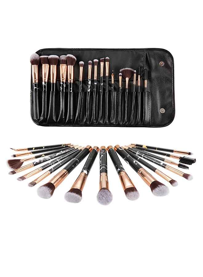16-Piece Exquisite Makeup Brush Set Multicolour - Image 2