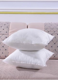Maestro Maestro 2PCS Non Woven Cushion Hollow Fiber Polyester White 50x50cm  - Image 1