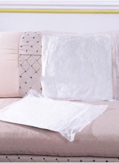 Maestro Maestro 2PCS Non Woven Cushion Hollow Fiber Polyester White 50x50cm  - Image 3