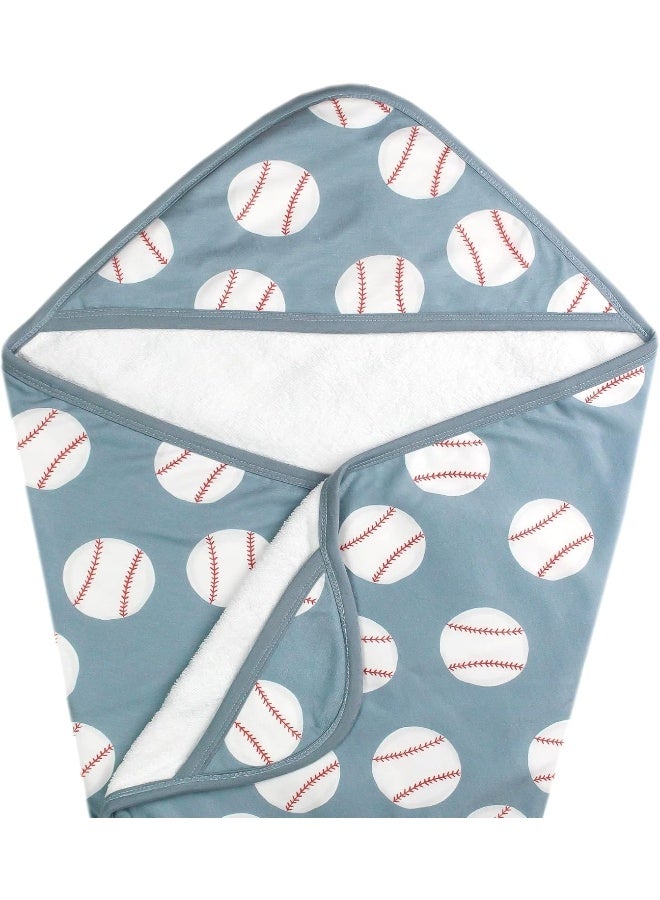 Copper Pearl Premium Knit Hooded Bath Towel 'Slugger' - Image 1