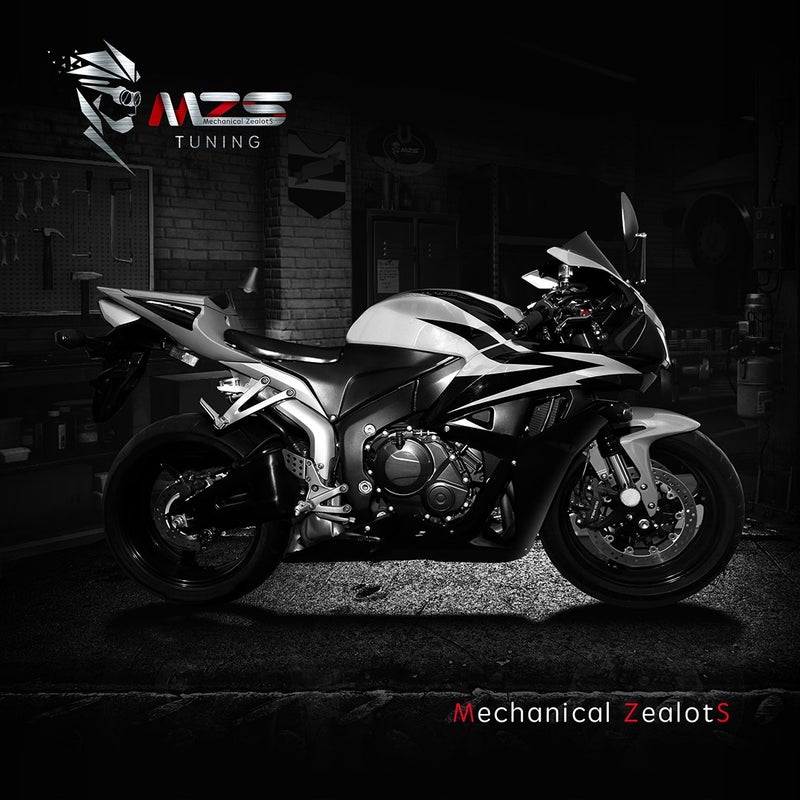 MZS مكابح دبابات MZS السوداء وقابض قصير قابل للتعديل متوافق مع MT07 FZ07 14-24 / FJ09 FZ09 MT09 Tracer 15-20 / Tenere 700 19-24 / XSR700 16-25 / XSR900 16-21 - Image 3