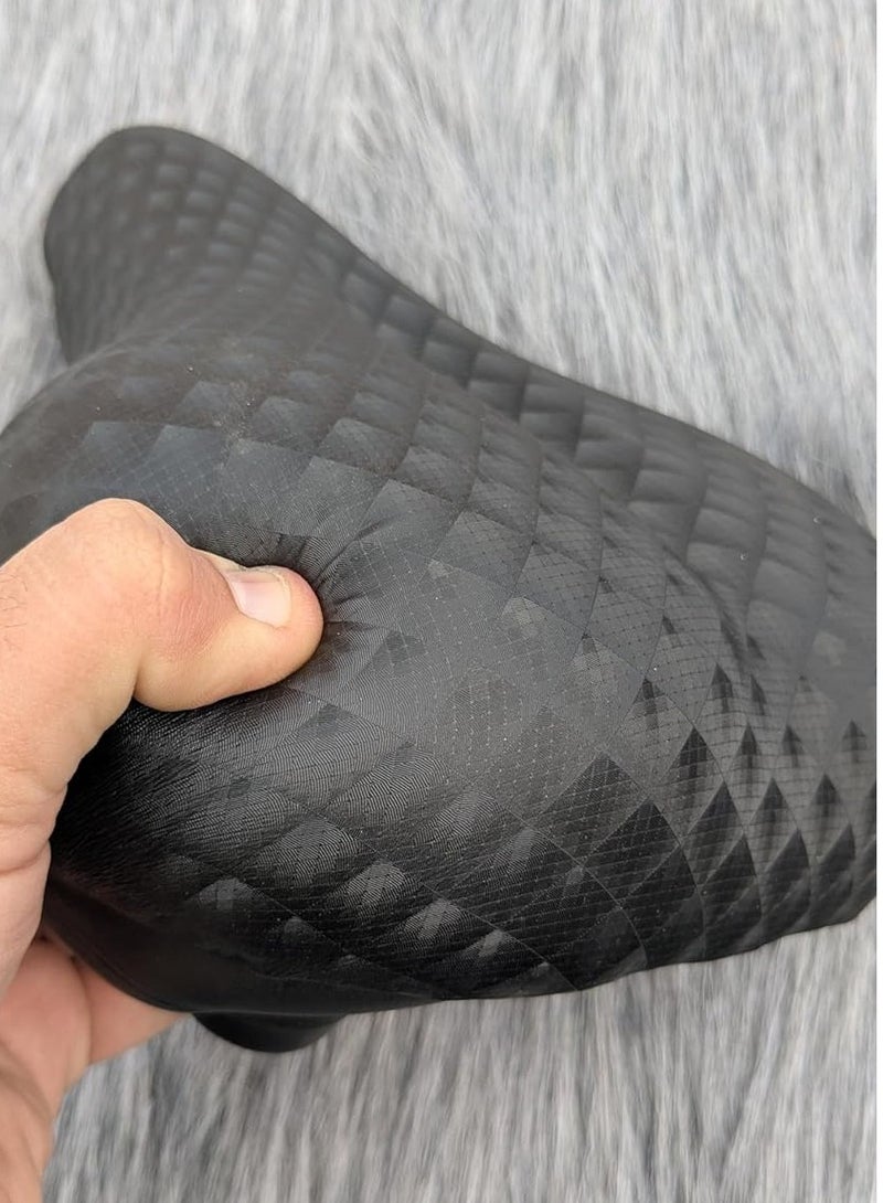 كرسى دراجة هوائية . / مقعد للدراجة من الميمورى فوم طري ومتين تقفيل ومواد عالية الجودة لون اسود - Image 5