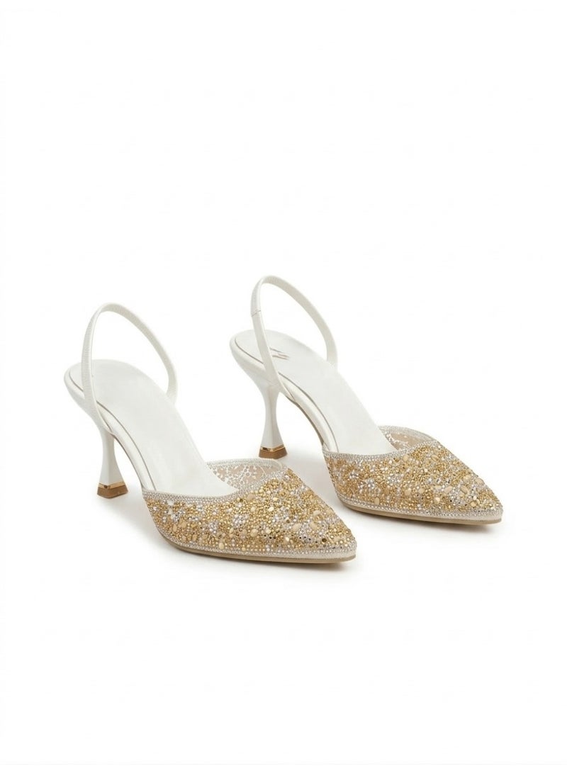 Vbranda Embellished heels with sparkling details C-93 - Image 3