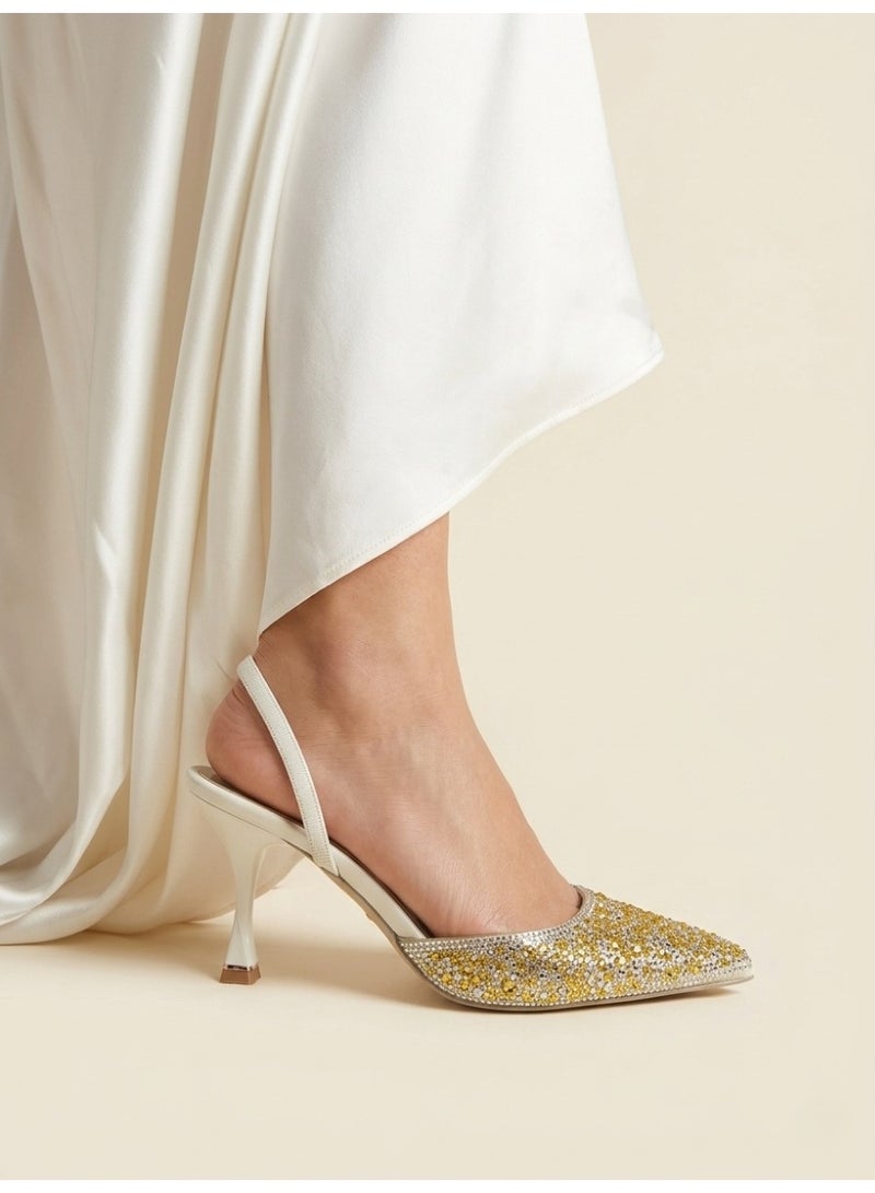 Vbranda Embellished heels with sparkling details C-93 - Image 2