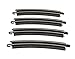 Bachmann Trains SnapFit EZ TRACK 22 RADIUS CURVED TRACK 4card STEEL ALLOY Rail With Black Roadbed HO Scale - Image 3