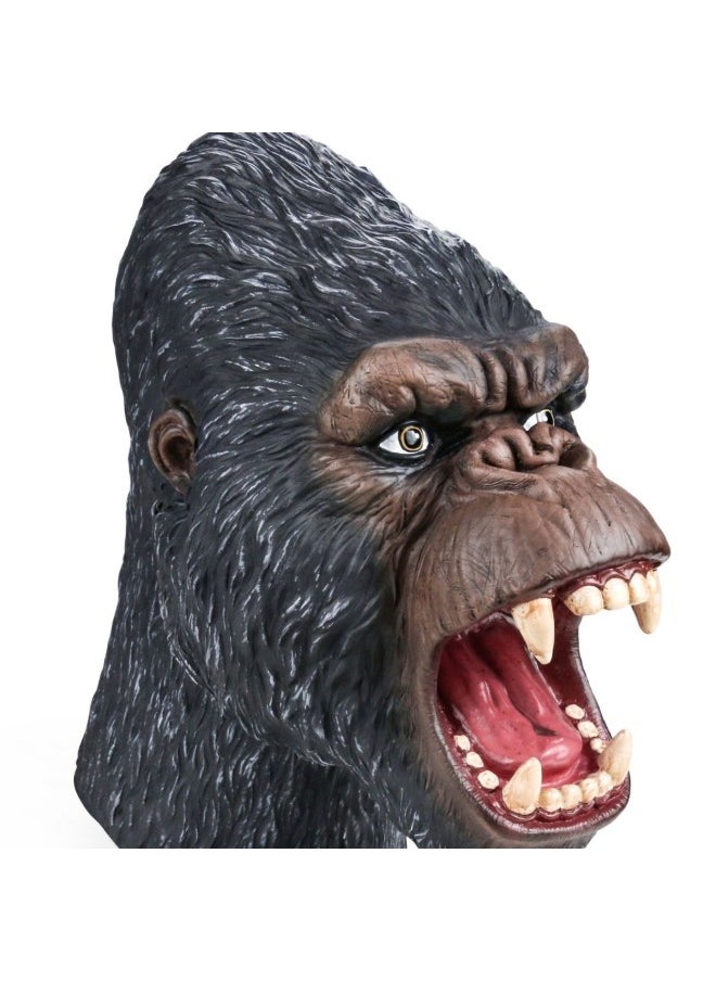 null - Hand Puppet Head Toy Children's Gloves Induction Sound Simulation Dinosaur Animal Interactive Toy Model Toy-Color:Godzilla Sea Beast [bag + Elevator Card] - Image 1