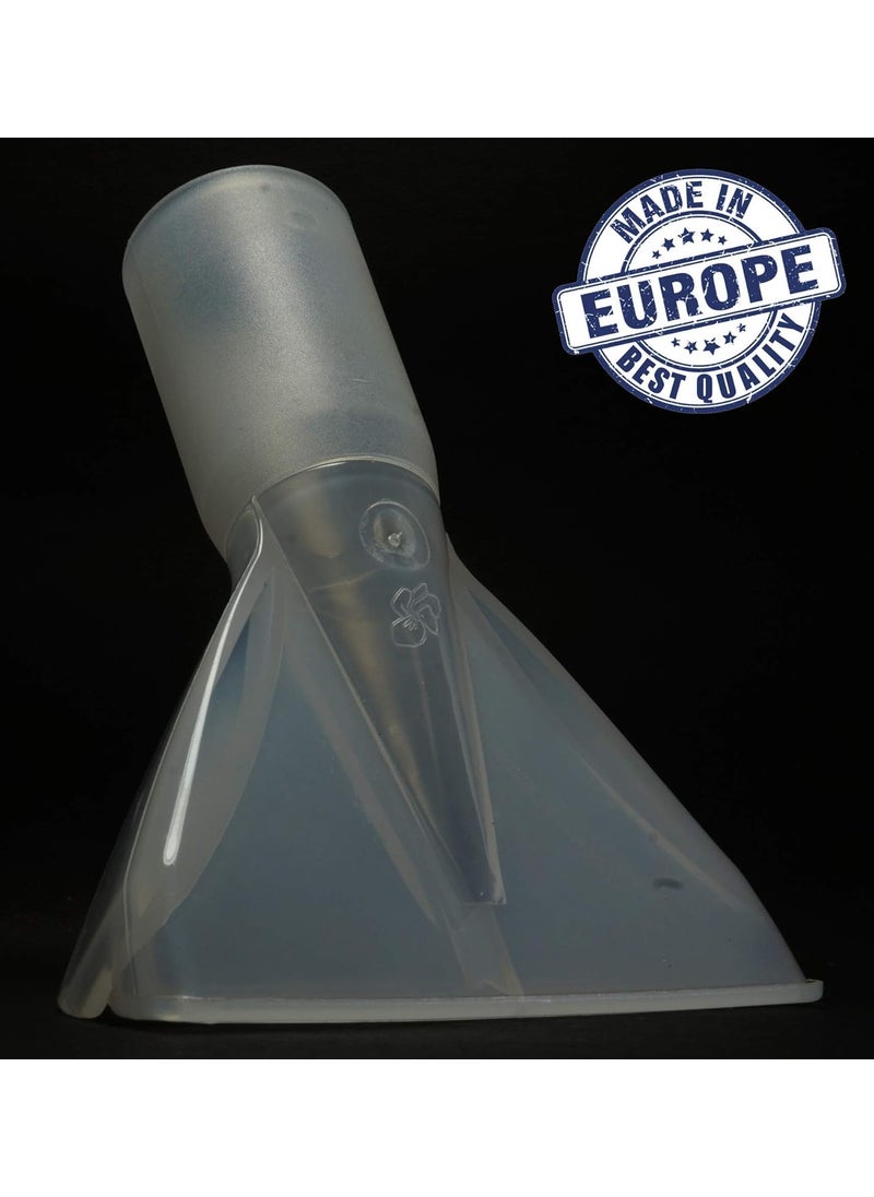 RODAK Rodak EU Import 32 mm Mattress and Upholstery Nozzle for Wet and Dry Vacuum Cleaning Transparent  - Image 2
