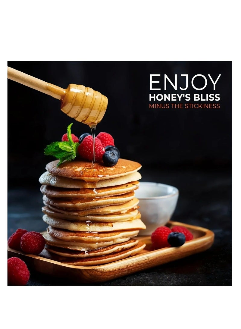 Solid wood honey spoon - Image 4