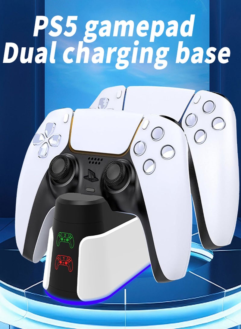 PS5 Controller Charging Station Fast Charge PS5 Charger Dock  for PlayStation 5 Dual Sense Controller USB Type C PS5 Charger Stand with LED Indicator  - Image 2