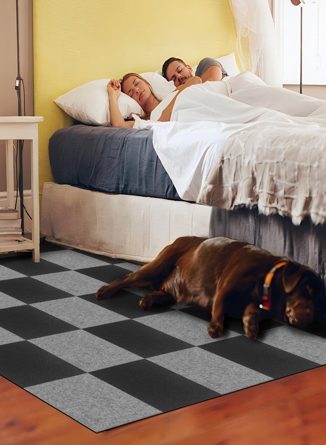 CvoMep 10Pcs Carpet Tiles Peel and Stick 12”x 12” Non-Slip Self Adhesive Squares Carpet Floor Tile Reusable Waterproof Carpet for Living Room Bedroom - Image 4