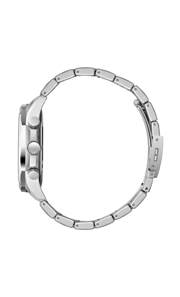 Lee Cooper Men's Multi Function Display Watch With Silver Metal Strap - LC08005.370
