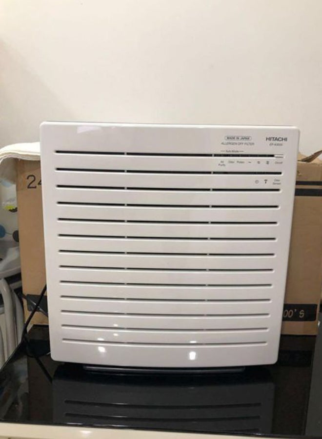 هيتاشي جهاز تنقية الهواء بارتكاز حر بقوة 37 وات EPA3000 أبيض - Image 3
