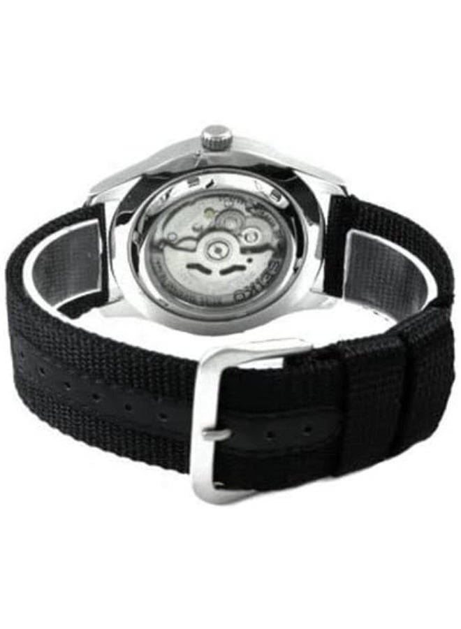 Seiko 5 Sports Automatic Dial Nylon Strap Men's Watch, SNZG15J1 - Image 3