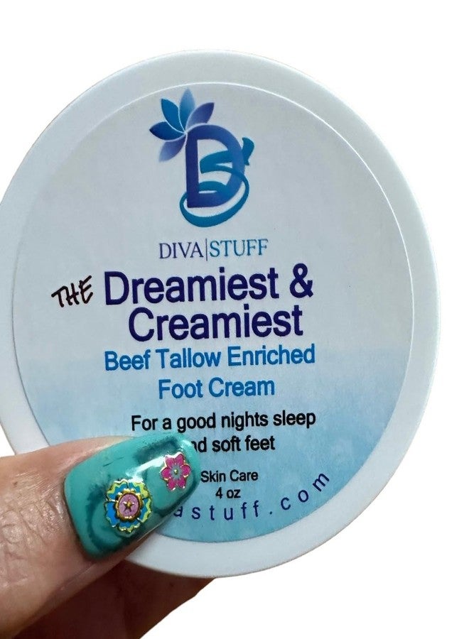 Diva Stuff The Dreamiest and Creamiest Beef Tallow Enriched Foot Cream, Infused with Magnesium, Rest and Repair - Image 3