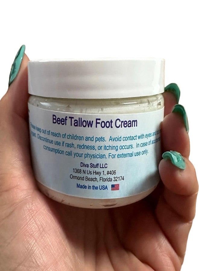 Diva Stuff The Dreamiest and Creamiest Beef Tallow Enriched Foot Cream, Infused with Magnesium, Rest and Repair - Image 4