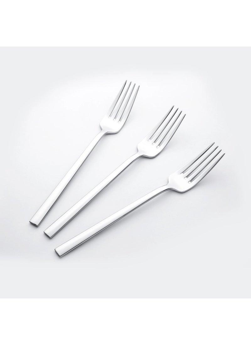 Nehir Set of 6 Dalyan Plain Food Forks 
