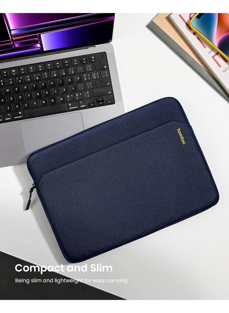 Tomtoc Light-A18 Slim Laptop Sleeve for 14-inch MacBook Pro M4/M3/M2/M1 Pro/Max 2024-2021, Water-Resistant Protective Case for 13.8 Inch Surface Eco-Friendly Laptop AI PC - Image 5