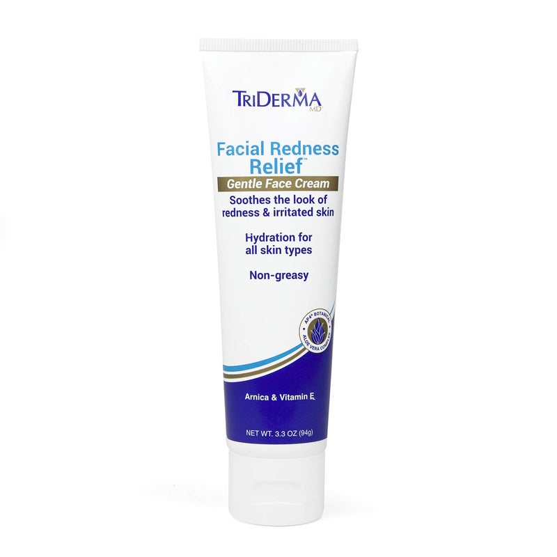 TriDerma كريم الوجه اللطيف لتخفيف احمرار الوجه من تريدرما (3.3 أونصة) - Image 1