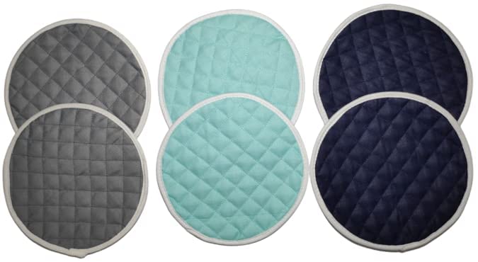 Dherik Tradworld Dherik Tradworld Cotton Round Roti CoverChapati CoversRoti RumalTraditional Roti Rumals Traditional Rumals to Keep RotiChapati Fresh Assorted Set of 2  - Image 2