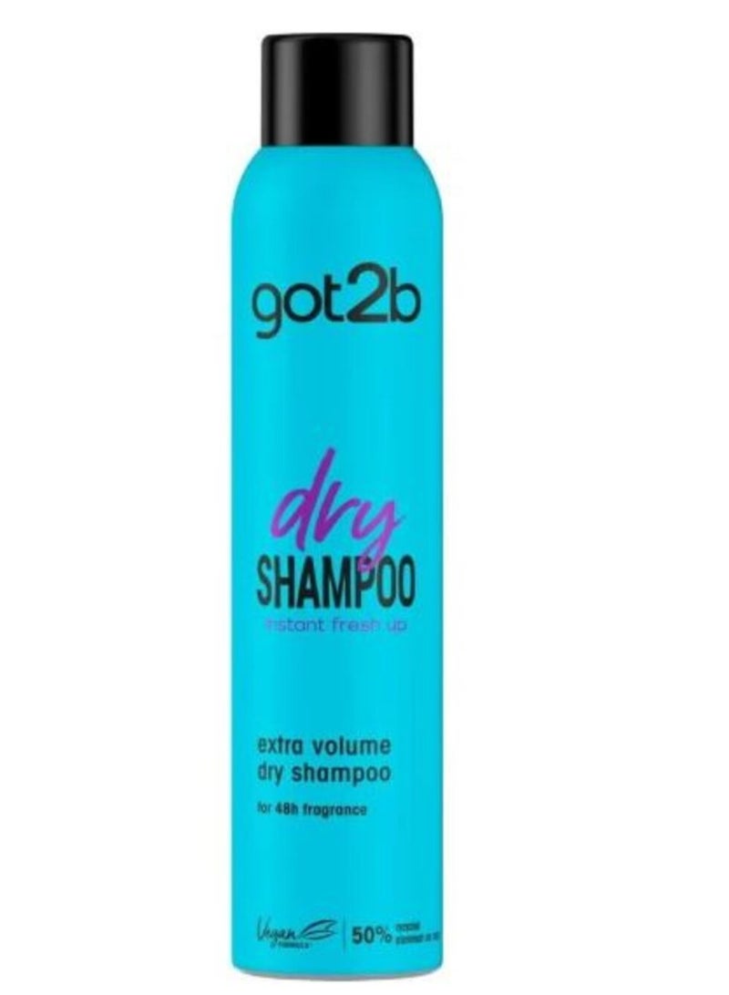 Schwarzkopf GOT2B Fresh It Up Dry Shampoo - Breezy Tropical, 200 ML