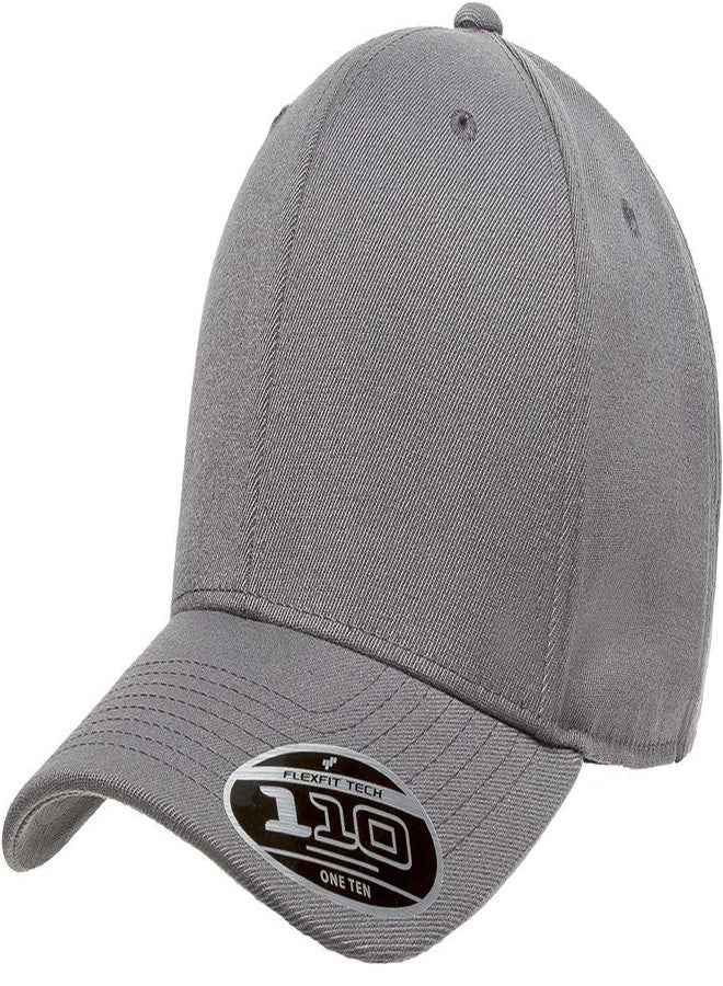 Flexfit Men's 110 Pro-Formance Cap, Grey, One Size - Image 1